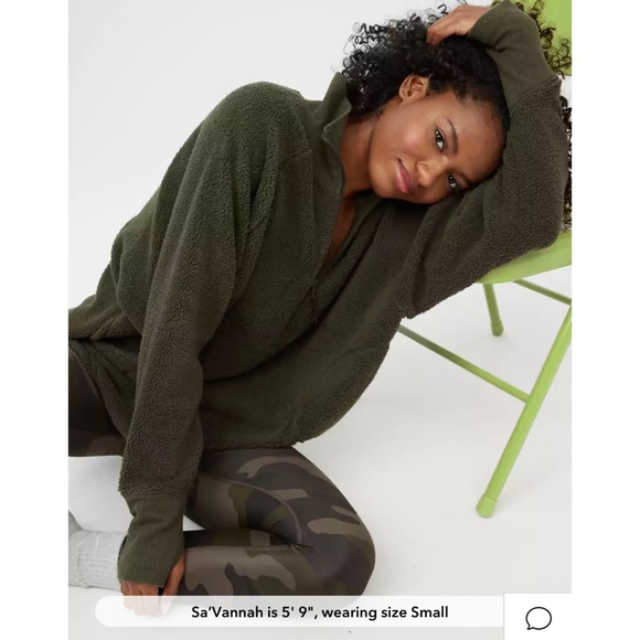 Nwot Aerie Offline Oversized Sherpa 